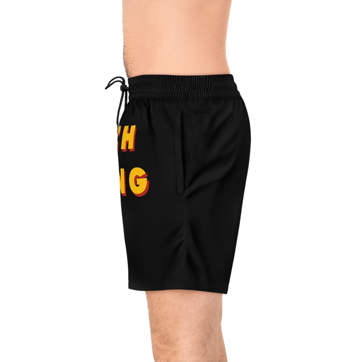 2 INCH GANG SWIM SHORTS Black