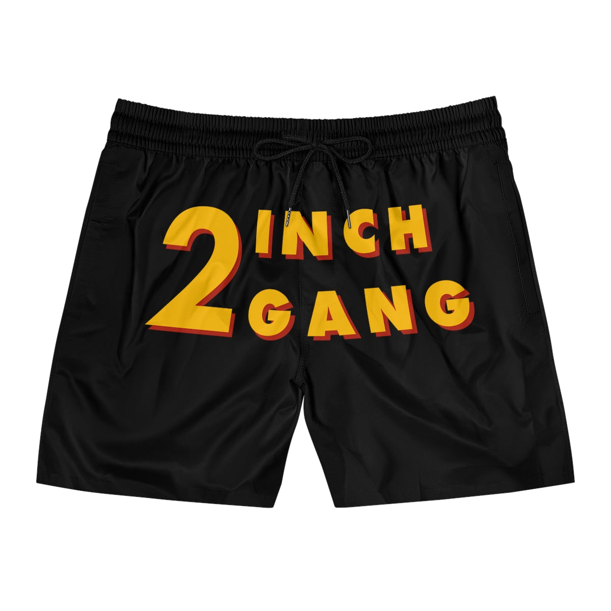 2 INCH GANG SWIM SHORTS Black