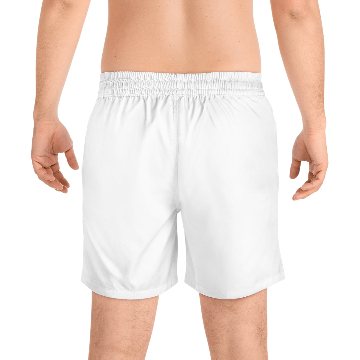 2 INCH GANG SWIM SHORTS White