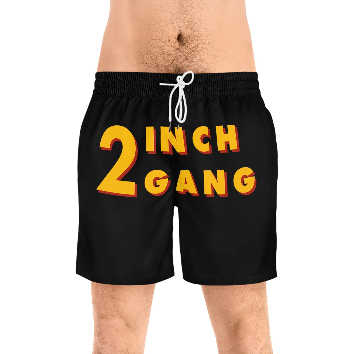 2 INCH GANG SWIM SHORTS Black