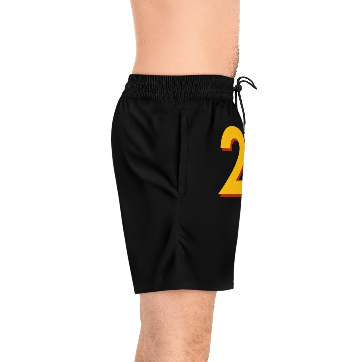 2 INCH GANG SWIM SHORTS Black