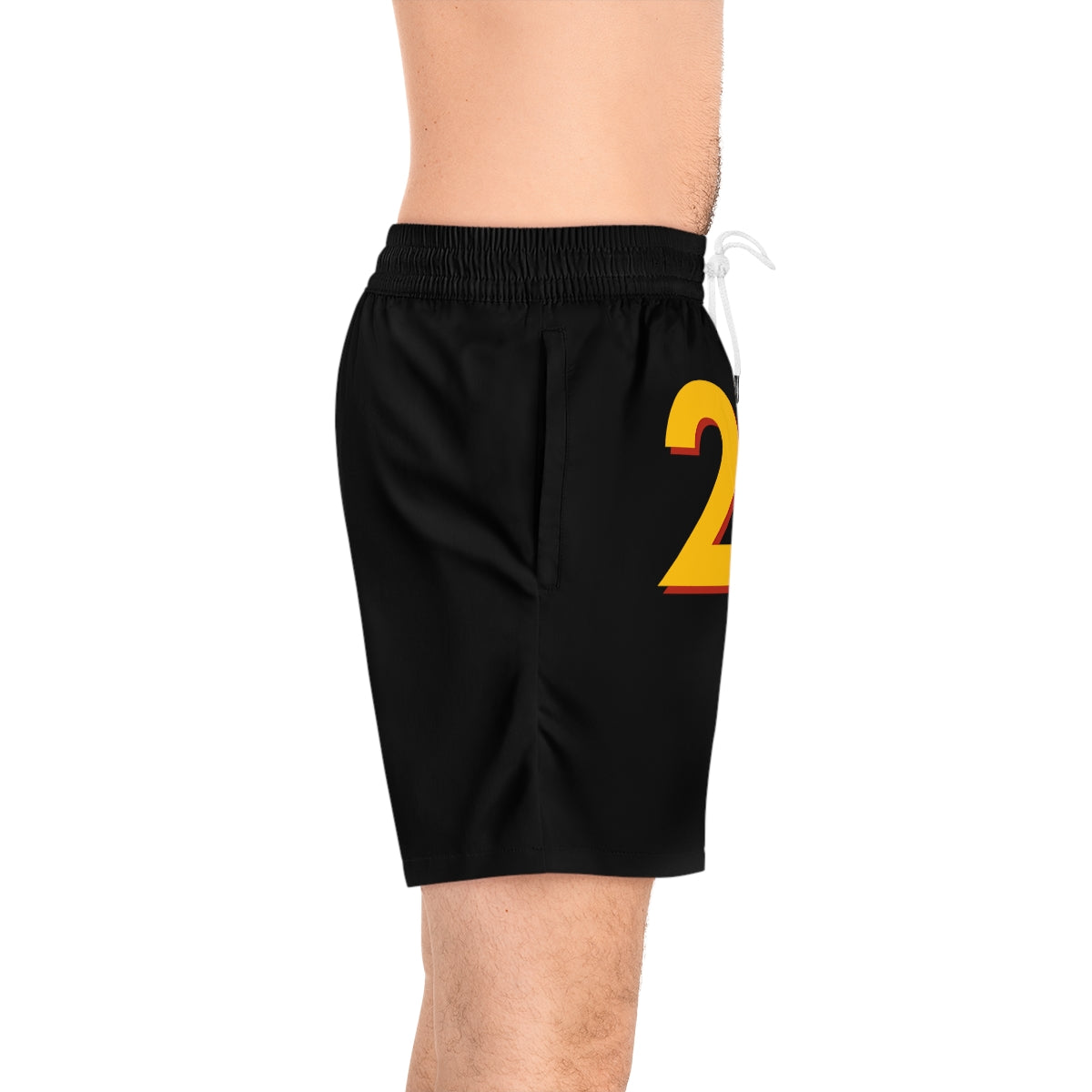 2 INCH GANG SWIM SHORTS Black