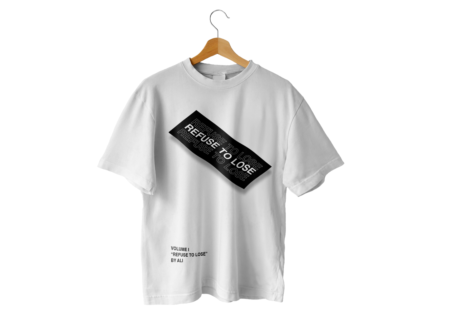 REFUSE TO LOSE Premium WhiteTee