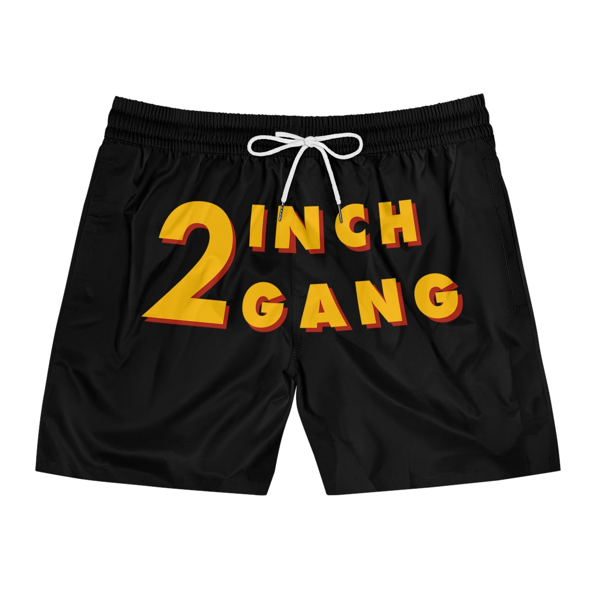 2 INCH GANG SWIM SHORTS Black