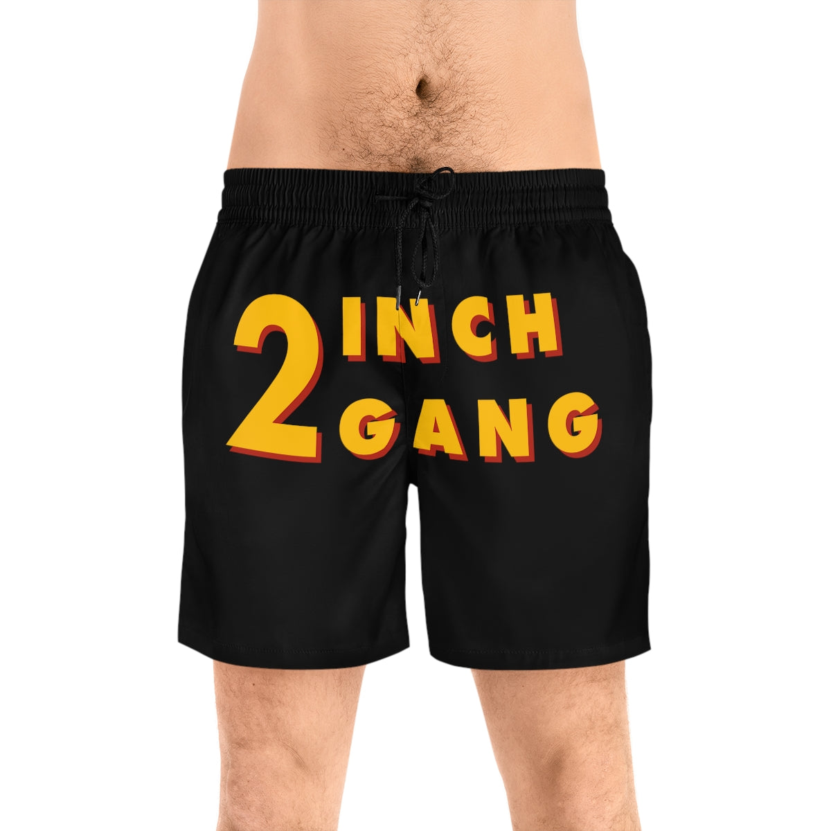 2 INCH GANG SWIM SHORTS Black