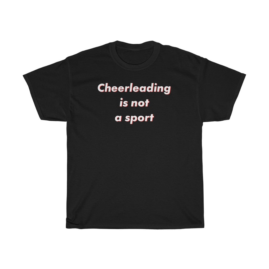 Cheerleading is not a sport