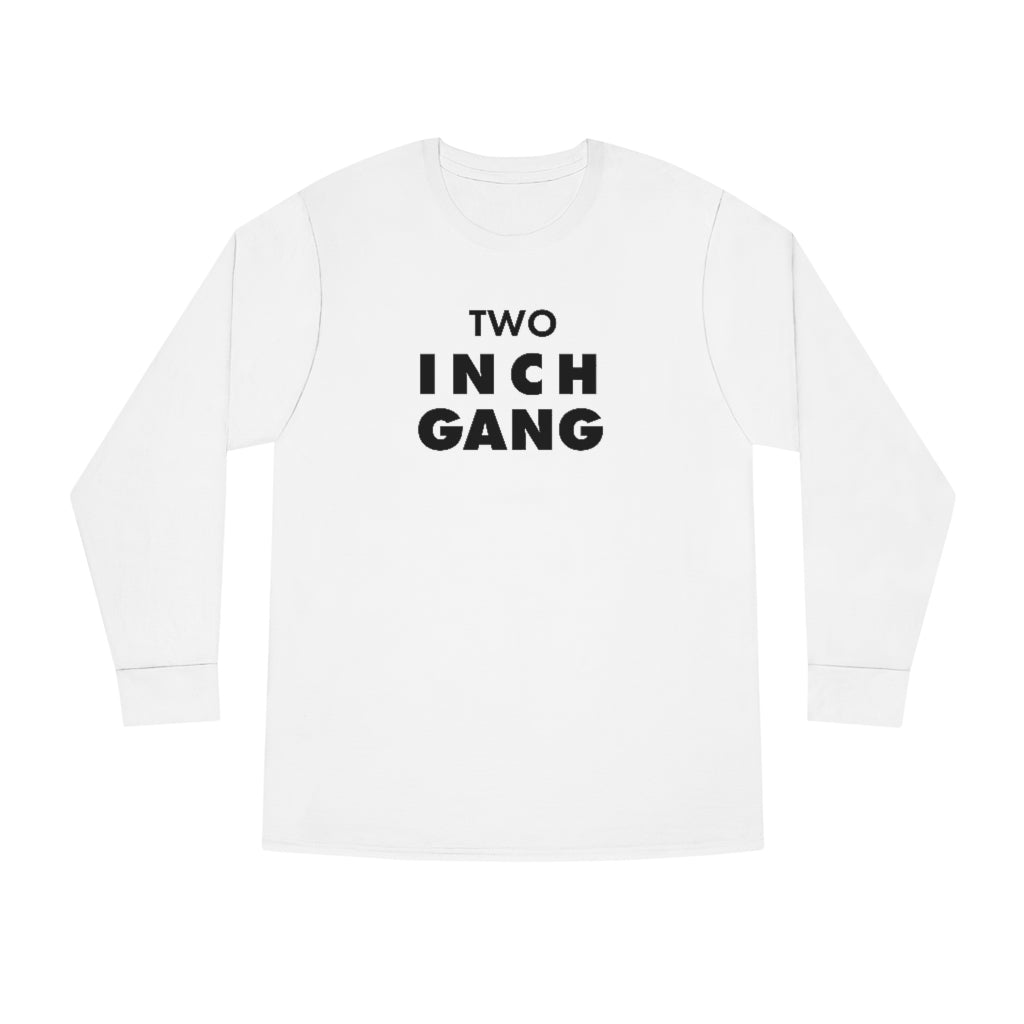 2 INCH GANG ~ White/Black Long Sleeve