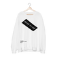 REFUSE TO LOSE Premium White Crewneck